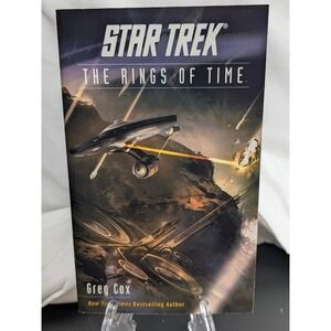 Star Trek The Rings of Time Greg Cox Paperback 2012 Kirk Enterprise Sci-Fi Book
